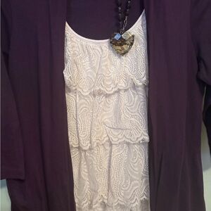 The Limited Deep Purple Top